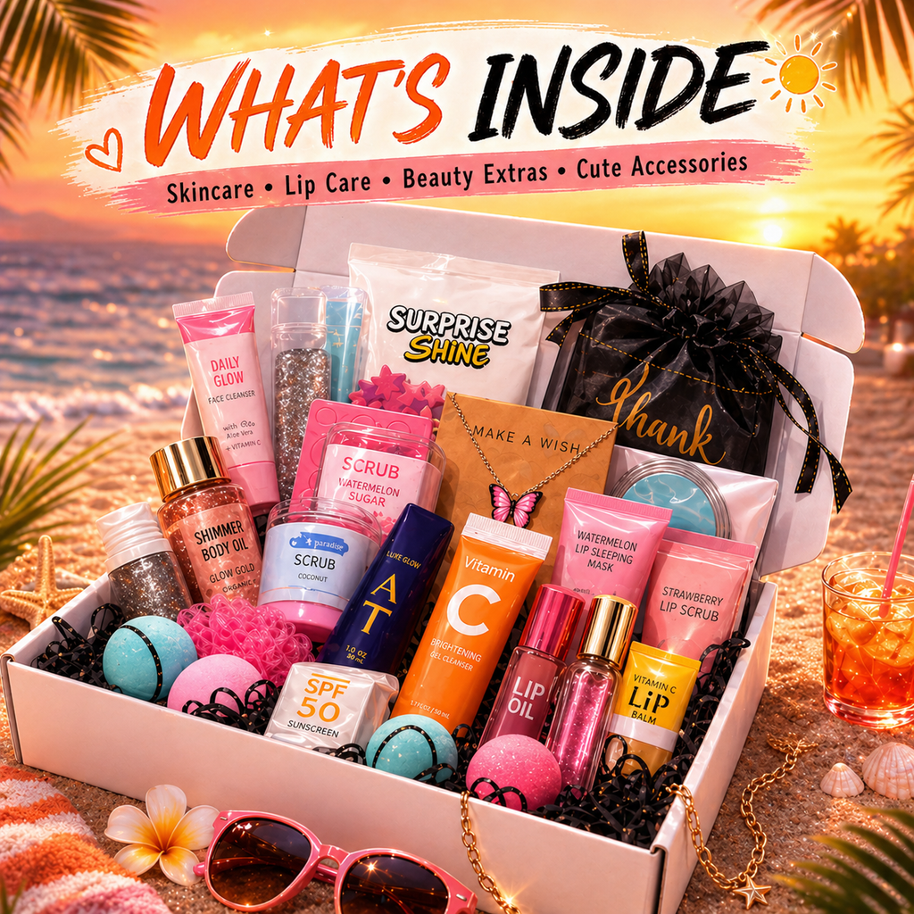 BOÎTE D'ÉTÉ HOT GIRL - Coffret de vacances d'été