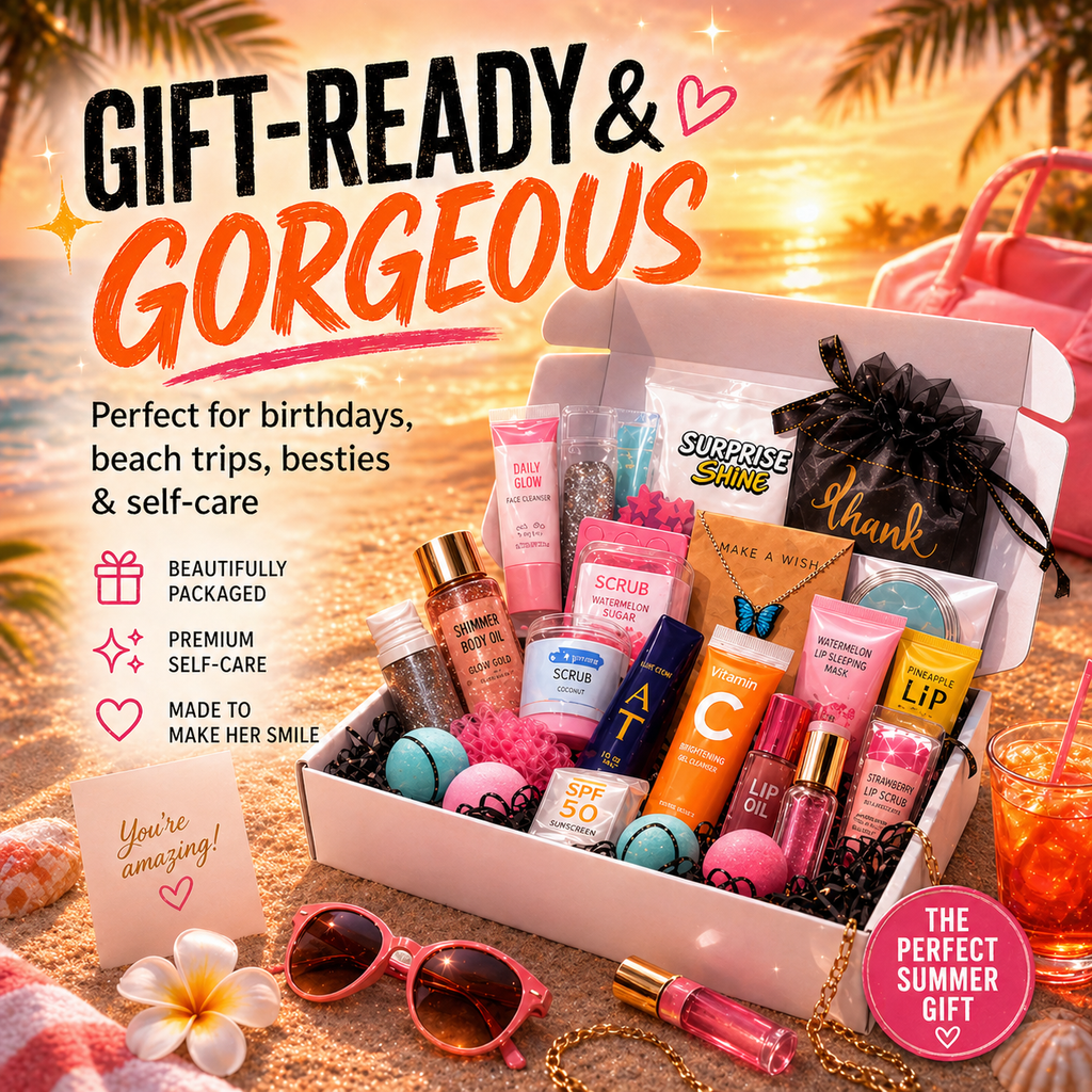 BOÎTE D'ÉTÉ HOT GIRL - Coffret de vacances d'été