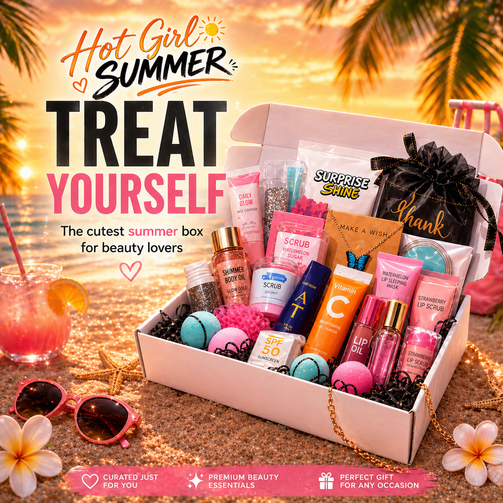 BOÎTE D'ÉTÉ HOT GIRL - Coffret de vacances d'été