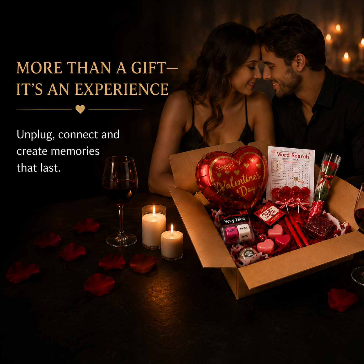 Coffret Saint-Valentin - Le coffret ultime pour les couples